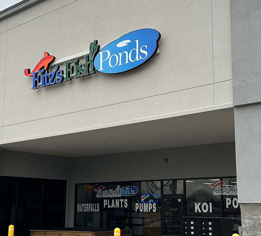 The Fitz’s Fish Ponds Retail Store and Pond Supply in Fairfield, NJ