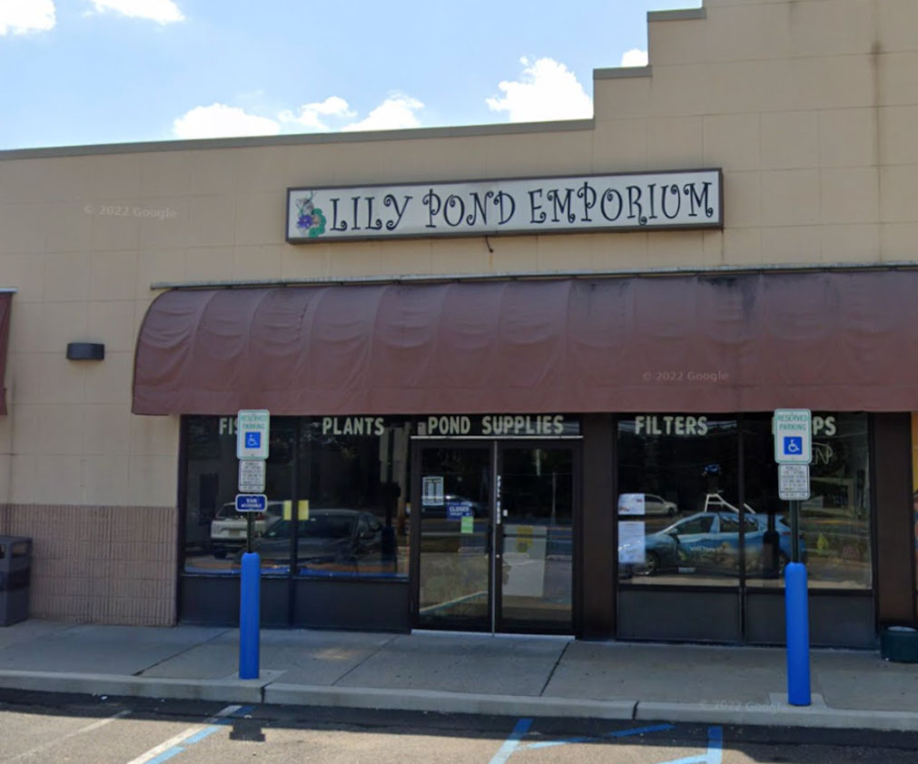 The Fitz’s Fish Ponds Retail Store and Pond Supply in Mt Holly, NJ